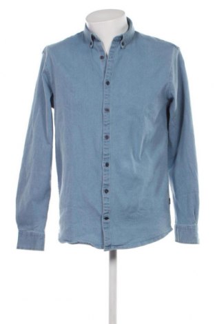 Мъжка риза Kronstadt, Размер L, Цвят Син, Цена 43,20 лв.