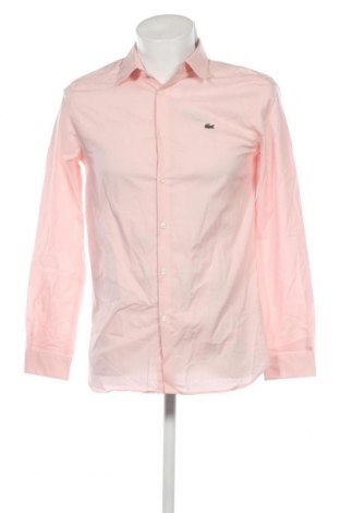 Ανδρικό πουκάμισο Lacoste, Μέγεθος M, Χρώμα Ρόζ , Τιμή 67,27 €