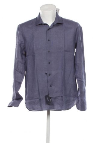 Ανδρικό πουκάμισο Olymp, Μέγεθος L, Χρώμα Μπλέ, Τιμή 39,80 €