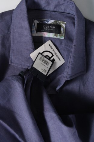 Ανδρικό πουκάμισο Olymp, Μέγεθος XL, Χρώμα Μπλέ, Τιμή 39,80 €
