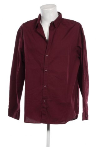 Ανδρικό πουκάμισο Pier One, Μέγεθος M, Χρώμα Κόκκινο, Τιμή 9,25 €