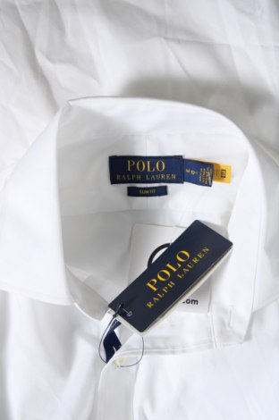 Ανδρικό πουκάμισο Polo By Ralph Lauren, Μέγεθος M, Χρώμα Λευκό, Τιμή 80,31 €