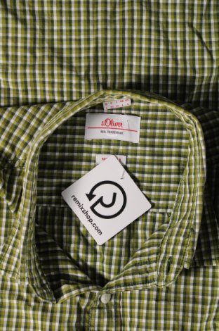 Ανδρικό πουκάμισο S.Oliver, Μέγεθος L, Χρώμα Πολύχρωμο, Τιμή 8,46 €