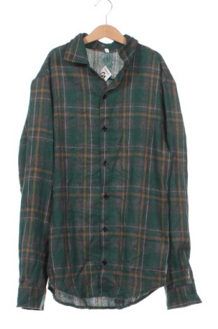 Мъжка риза SHEIN, Размер S, Цвят Зелен, Цена 5,51 лв.