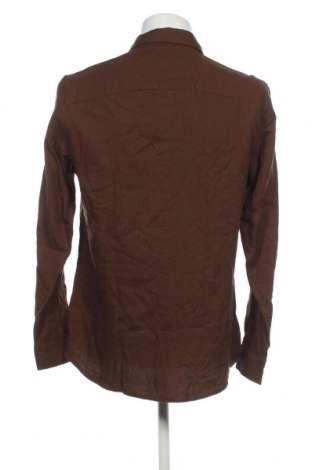 Ανδρικό πουκάμισο Selected Homme, Μέγεθος XL, Χρώμα Καφέ, Τιμή 19,44 €