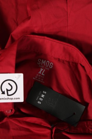 Herrenhemd Smog, Größe XL, Farbe Rot, Preis € 32,01