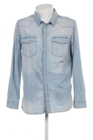 Herrenhemd Tommy Jeans, Größe XL, Farbe Blau, Preis 41,75 €