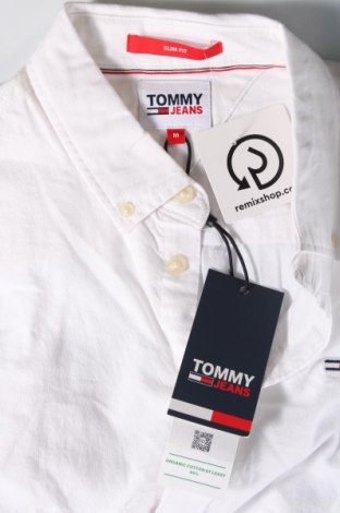 Pánská košile  Tommy Jeans, Velikost M, Barva Bílá, Cena  1 696,00 Kč