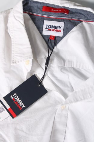 Pánská košile  Tommy Jeans, Velikost XL, Barva Bílá, Cena  2 174,00 Kč