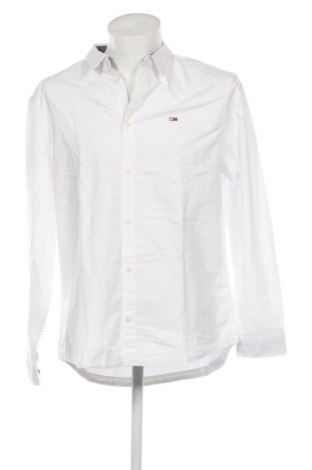 Ανδρικό πουκάμισο Tommy Jeans, Μέγεθος XL, Χρώμα Λευκό, Τιμή 64,95 €