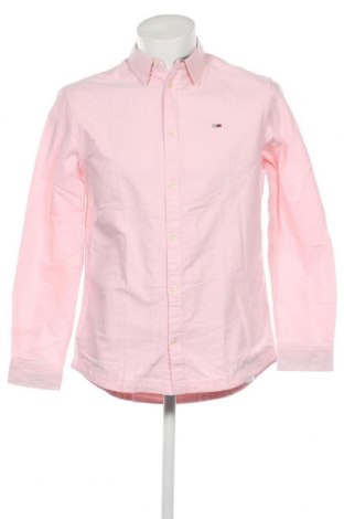 Ανδρικό πουκάμισο Tommy Jeans, Μέγεθος M, Χρώμα Ρόζ , Τιμή 53,35 €