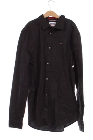 Ανδρικό πουκάμισο Tommy Jeans, Μέγεθος M, Χρώμα Μαύρο, Τιμή 77,32 €