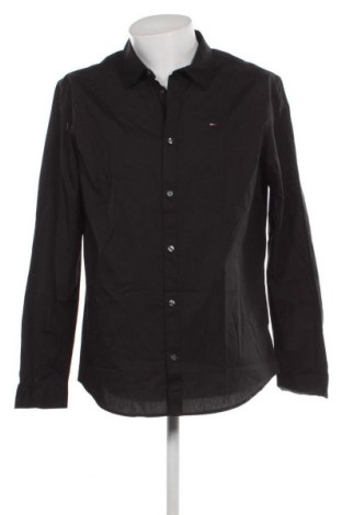 Ανδρικό πουκάμισο Tommy Jeans, Μέγεθος XL, Χρώμα Μαύρο, Τιμή 59,54 €