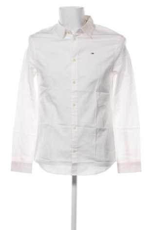 Herrenhemd Tommy Jeans, Größe M, Farbe Weiß, Preis € 45,62