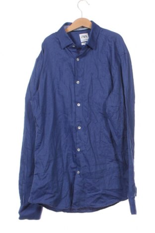 Pánská košile  Zara, Velikost M, Barva Modrá, Cena  96,00 Kč