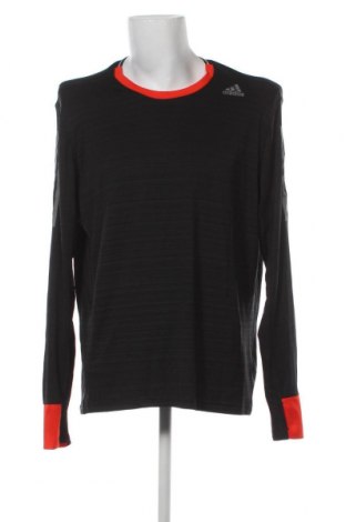 Herren Sport Shirt Adidas, Größe XL, Farbe Schwarz, Preis 28,06 €