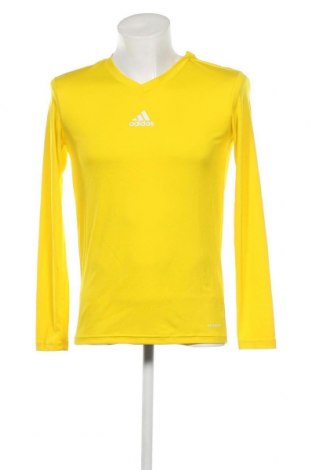 Мъжка спортна блуза Adidas, Размер M, Цвят Жълт, Цена 38,15 лв.