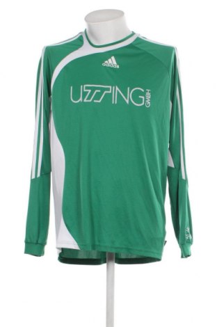 Ανδρική αθλητική μπλούζα Adidas, Μέγεθος XL, Χρώμα Πράσινο, Τιμή 8,41 €