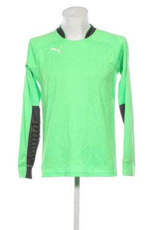 Herren Sport Shirt PUMA, Größe M, Farbe Grün, Preis 17,86 €