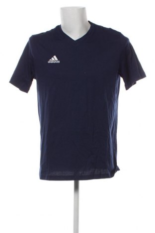 Herren T-Shirt Adidas, Größe L, Farbe Blau, Preis € 26,80