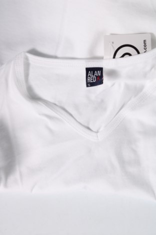 Мъжка тениска Alan Red, Размер S, Цвят Бял, Цена 44,00 лв.