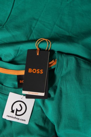 Мъжка тениска BOSS, Размер L, Цвят Зелен, Цена 105,00 лв.