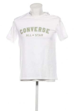 Herren T-Shirt Converse, Größe S, Farbe Weiß, Preis € 22,78