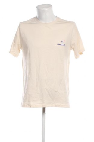 Herren T-Shirt Desigual, Größe M, Farbe Beige, Preis 24,12 €