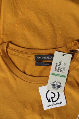 Tricou de bărbați Dockers, Mărime XL, Culoare Galben, Preț 171,05 Lei