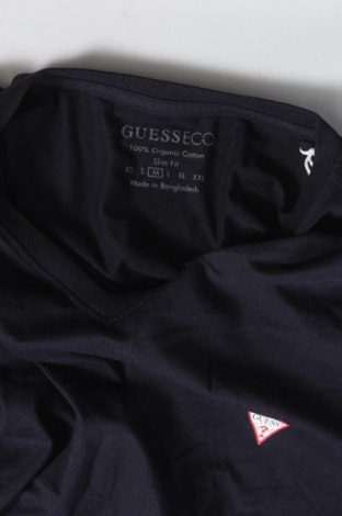 Pánske tričko  Guess, Veľkosť M, Farba Modrá, Cena  31,55 €
