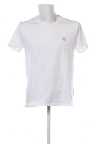 Męski T-shirt Guess, Rozmiar XL, Kolor Biały, Cena 163,13 zł