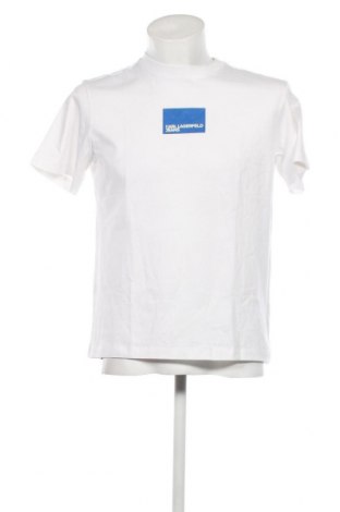 Мъжка тениска Karl Lagerfeld, Размер M, Цвят Бял, Цена 97,65 лв.