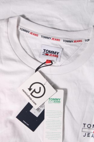 Ανδρικό t-shirt Tommy Jeans, Μέγεθος XL, Χρώμα Λευκό, Τιμή 28,39 €