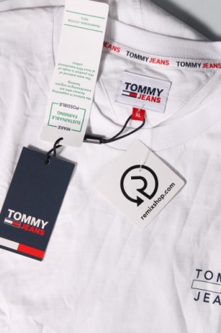 Ανδρικό t-shirt Tommy Jeans, Μέγεθος XL, Χρώμα Λευκό, Τιμή 35,05 €