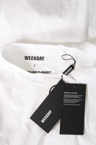 Pánske tričko  Weekday, Veľkosť S, Farba Biela, Cena  14,43 €