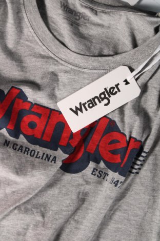 Ανδρικό t-shirt Wrangler, Μέγεθος M, Χρώμα Γκρί, Τιμή 20,10 €