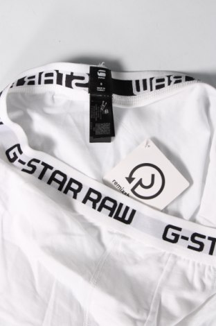 Ανδρικά μποξεράκια G-Star Raw, Μέγεθος S, Χρώμα Λευκό, Τιμή 11,55 €