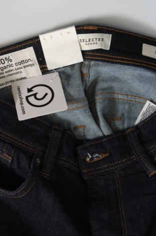 Męskie jeansy Selected Homme, Rozmiar S, Kolor Niebieski, Cena 110,23 zł