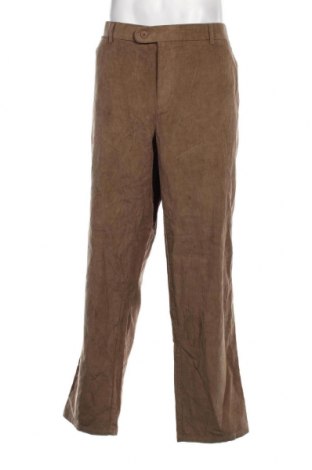 Pantaloni raiați de bărbați, Mărime XXL, Culoare Maro, Preț 95,39 Lei