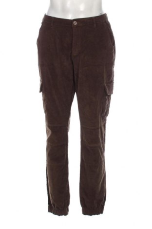 Pantaloni raiați de bărbați Urban Classics, Mărime S, Culoare Maro, Preț 27,63 Lei