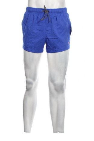 Мъжки къс панталон PUMA, Размер M, Цвят Син, Цена 57,60 лв.