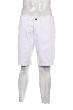 Мъжки къс панталон Superdry, Размер M, Цвят Бял, Цена 40,12 лв.