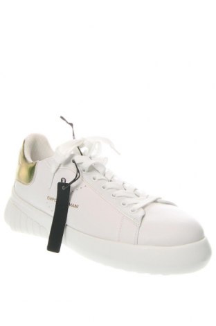Ανδρικά παπούτσια Emporio Armani, Μέγεθος 41, Χρώμα Λευκό, Τιμή 239,46 €