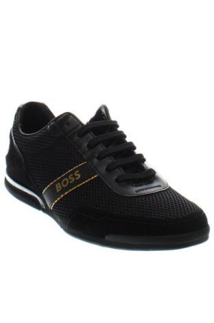 Ανδρικά παπούτσια Hugo Boss, Μέγεθος 40, Χρώμα Μαύρο, Τιμή 114,59 €