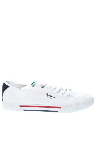 Мъжки обувки Pepe Jeans, Размер 45, Цвят Бял, Цена 125,58 лв.