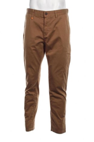 Pantaloni de bărbați BOSS, Mărime L, Culoare Bej, Preț 438,75 Lei