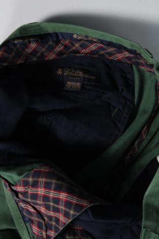 Pánské kalhoty  Brooks Brothers, Velikost M, Barva Zelená, Cena  381,00 Kč