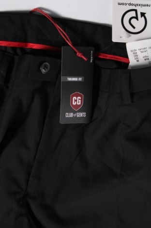 Ανδρικό παντελόνι Club Of Gents, Μέγεθος XXL, Χρώμα Μαύρο, Τιμή 29,54 €