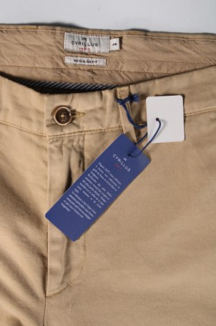 Ανδρικό παντελόνι Cyrillus, Μέγεθος L, Χρώμα  Μπέζ, Τιμή 68,04 €