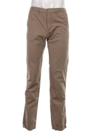Мъжки панталон Hugo Boss, Размер M, Цвят Бежов, Цена 45,01 лв.